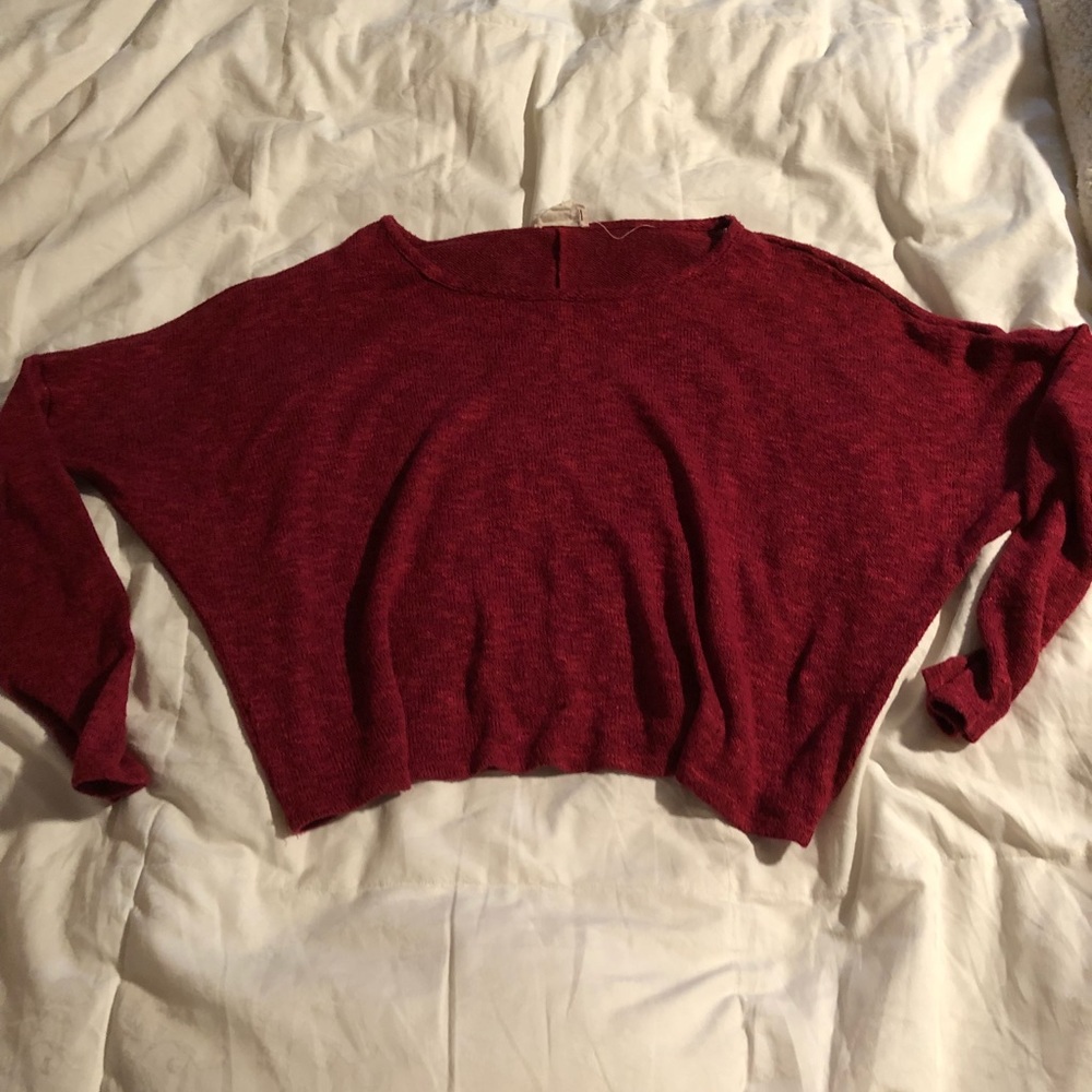 Red sweater